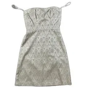 white house black market wedding guest dresses Silvana Long Sleeve Open Back Mini Dress